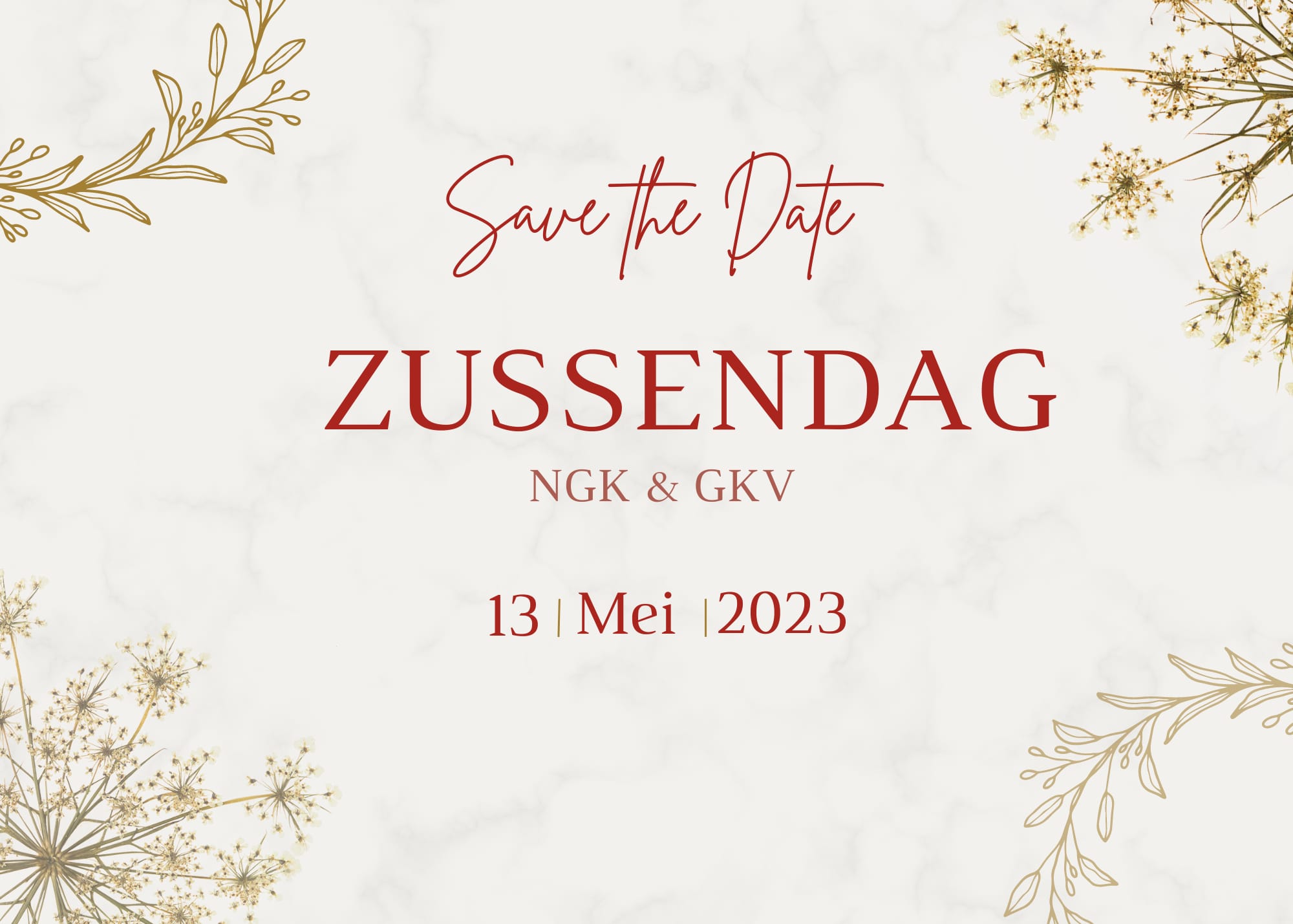 Zussendag NGK & GKV 13 mei 2023 De Rank